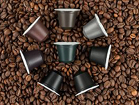 Kompostierbare Kaffeekapsel