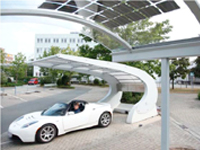 Solar- Carport als Ökostromlieferant